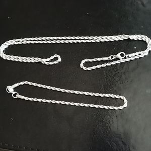 Unisex Necklace and bracelet set